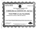 TGB HALAL CERT FROM GLOBAL HALAL TGB HALAL CERT FROM GLOBAL HALAL